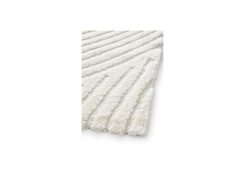 Tapis Poils Courts - Stan - Motif Abstrait - Beige