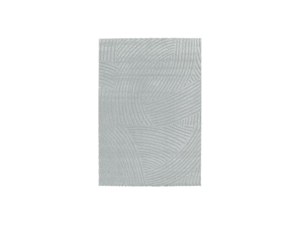 Stan - Short Pile Rug - Abstract Pattern - Blue