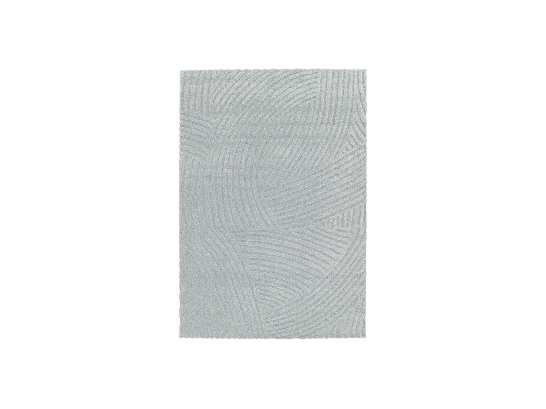 Stan - Short Pile Rug - Abstract Pattern - Blue