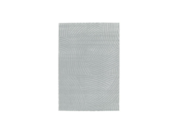 Stan - Short-Pile Rug - Abstract Pattern - Blue