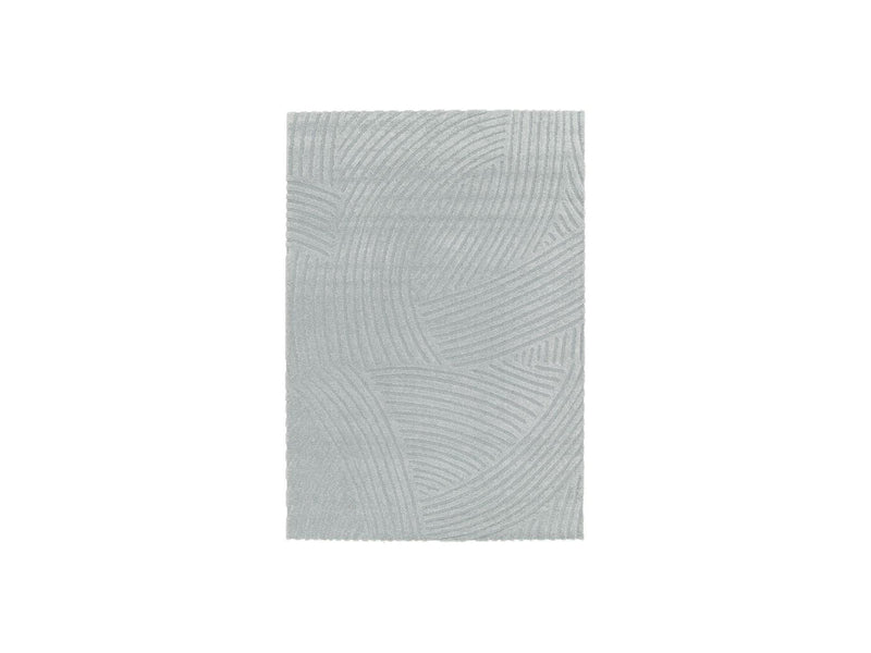 Stan - Short Pile Rug - Abstract Pattern - Blue