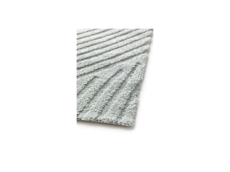 Stan - Short Pile Rug - Abstract Pattern - Blue
