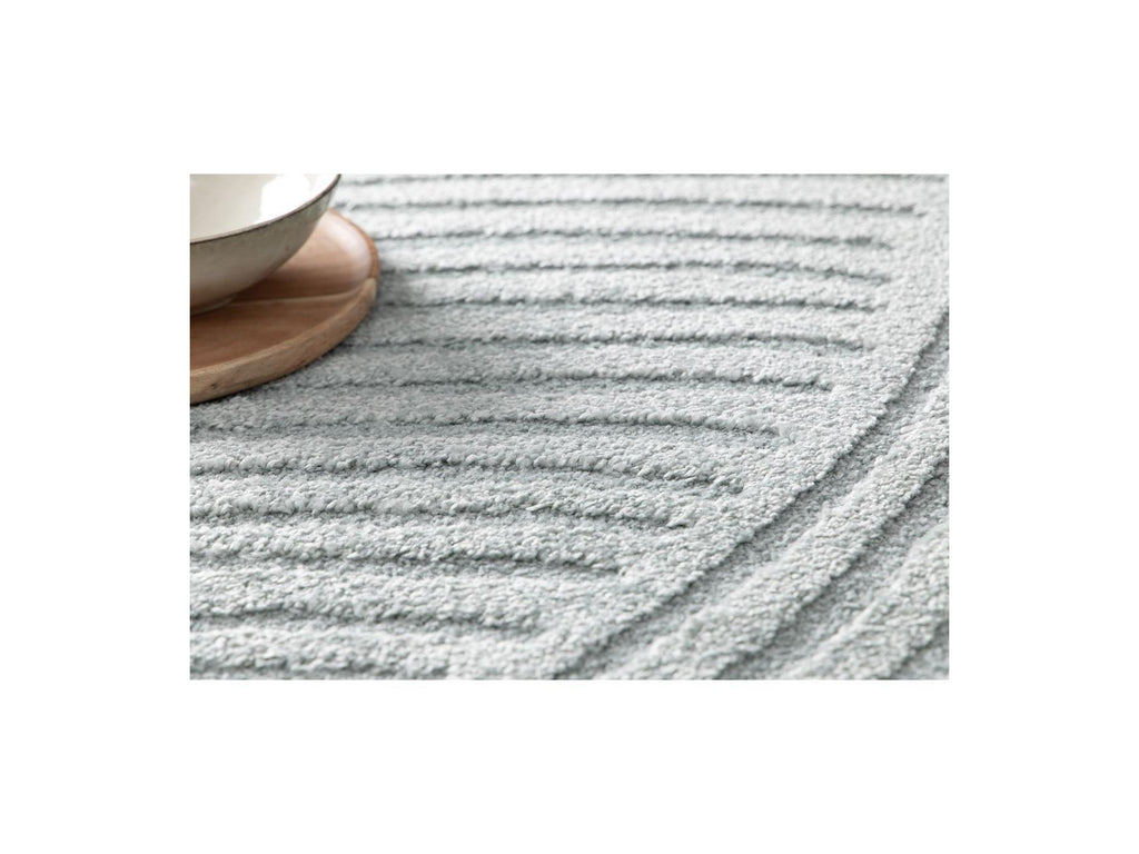 Stan - Short Pile Rug - Abstract Pattern - Blue