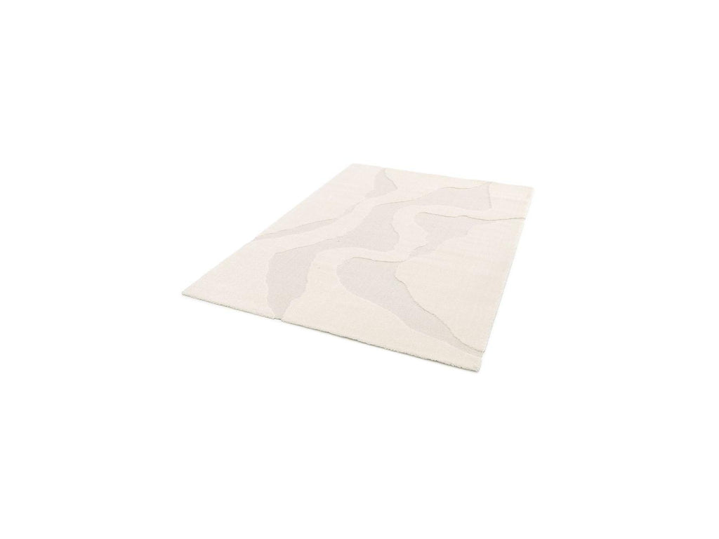 Colas - Short Pile Rug - Abstract Pattern - Beige