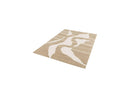Tapis Poils Courts - Colas - Motif Abstrait - Marron