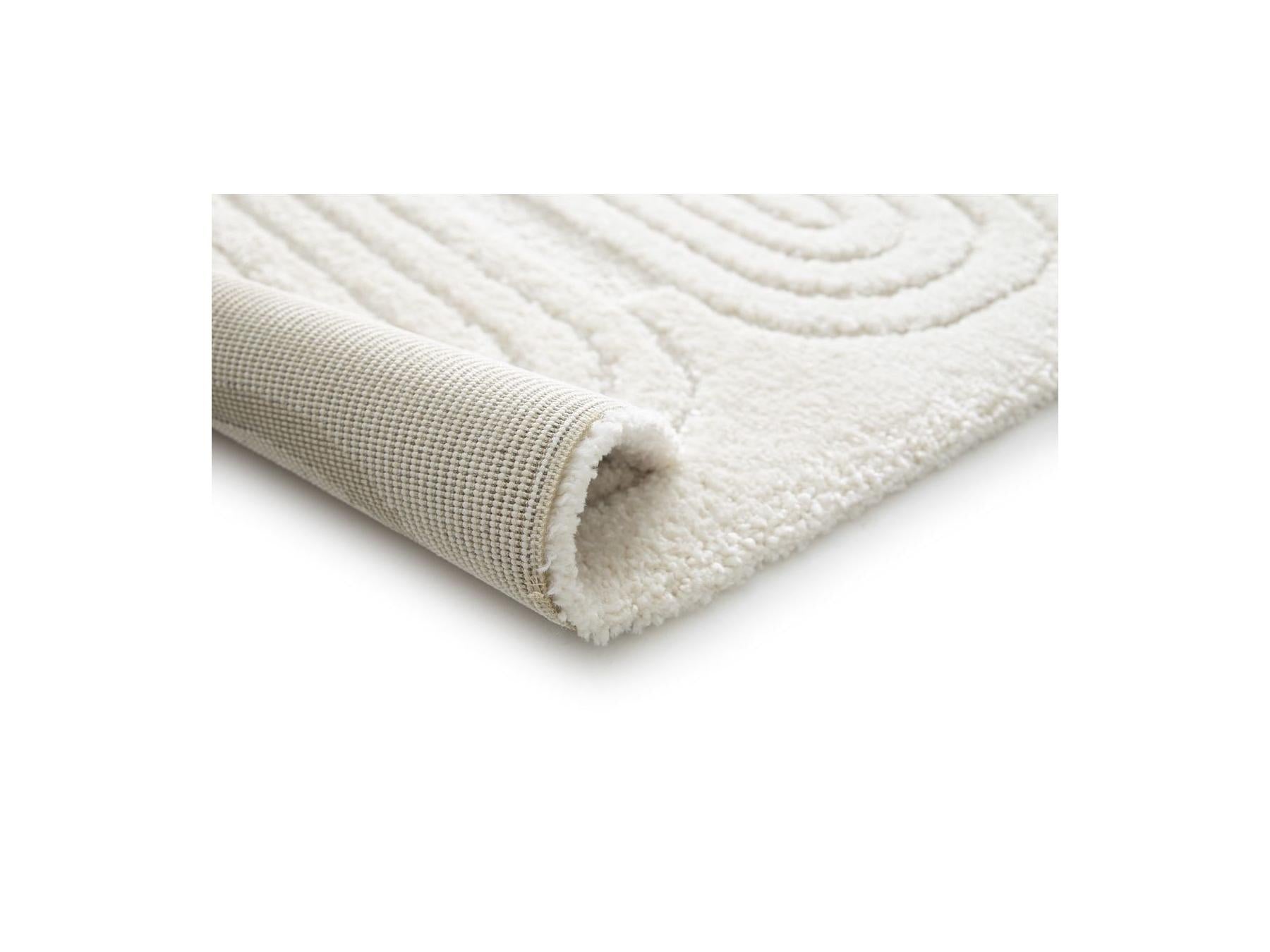 Iago - Alfombra De Pelo Corto - Estampado Gráfico - Beige