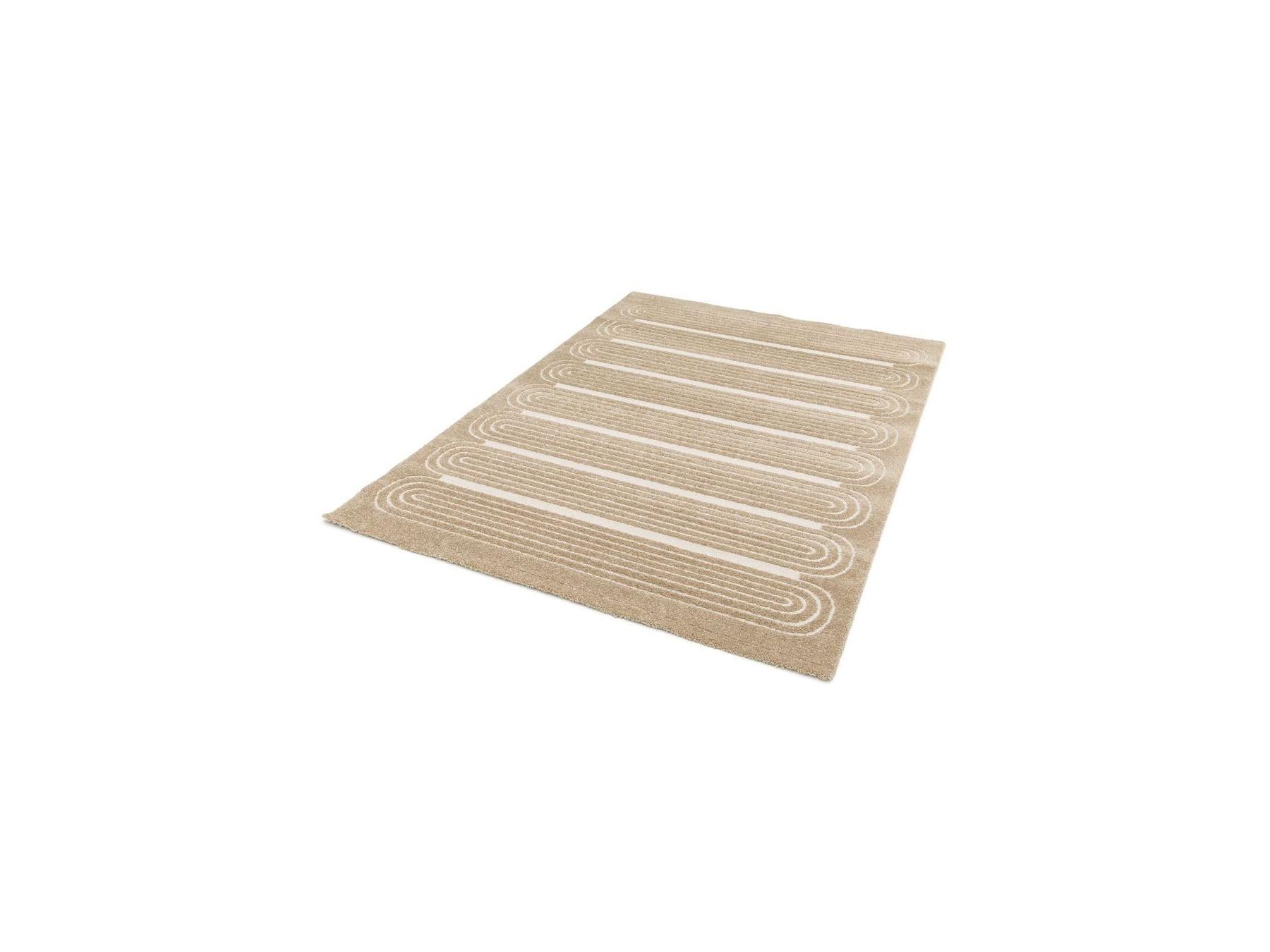 Iago - Short Pile Rug - Graphic Pattern - Brown