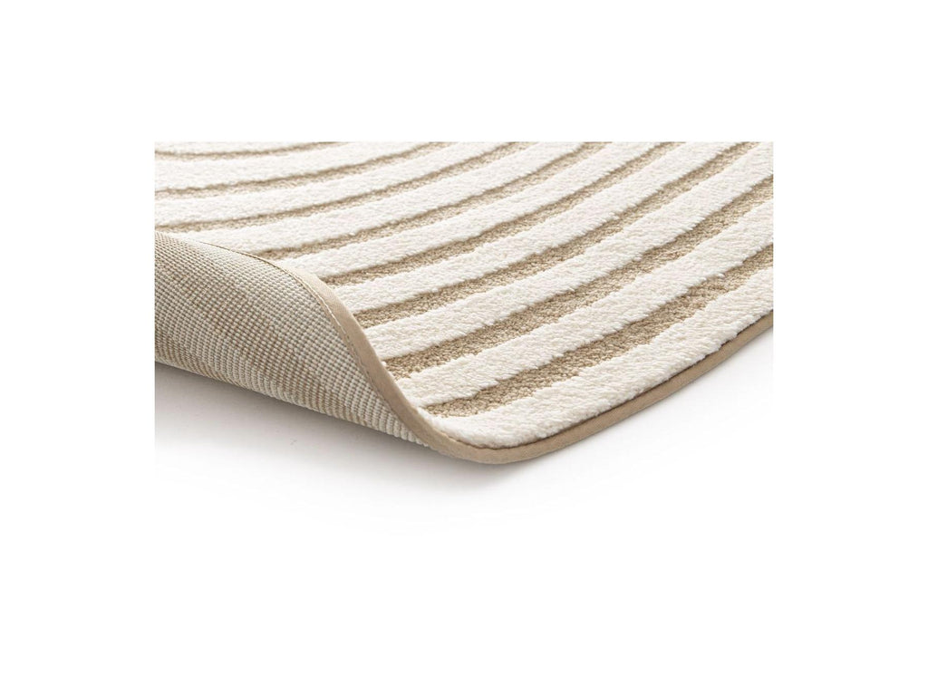Briac - Alfombra De Pelo Corto - Estampado Geométrico - Marrón