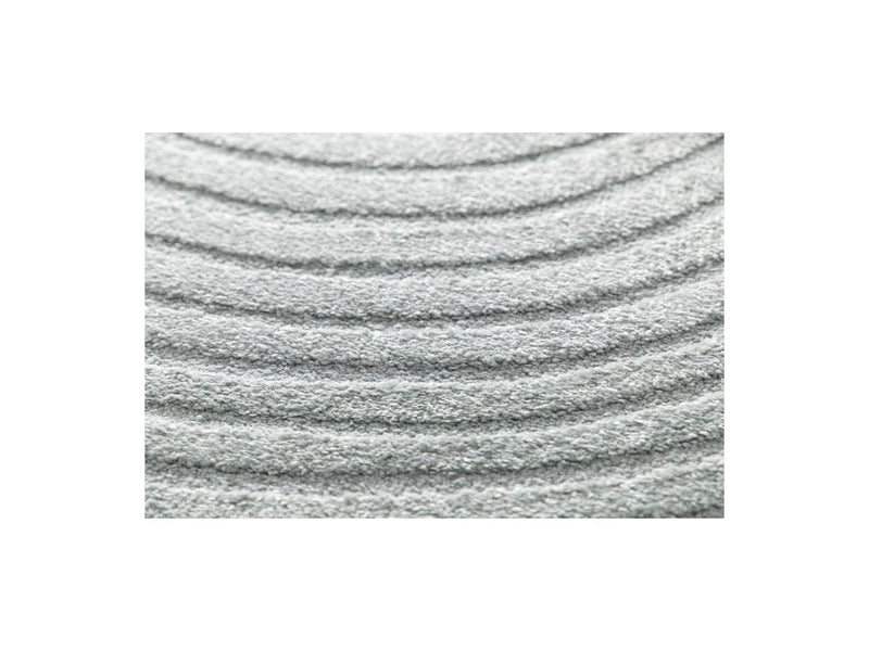 Briac - Tapis Poils Courts - Motif Géométrique - Bleu