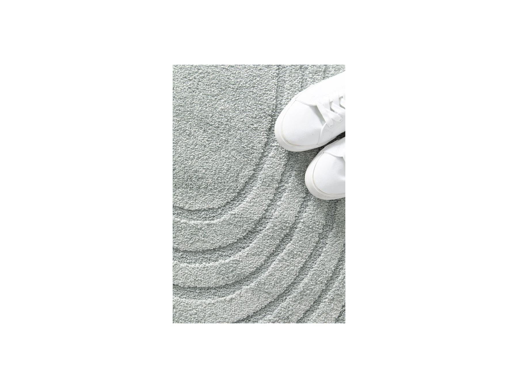 Briac - Short-Pile Rug - Geometric Pattern - Blue