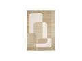 Clotaire - Short Pile Rug - Abstract Pattern - Brown