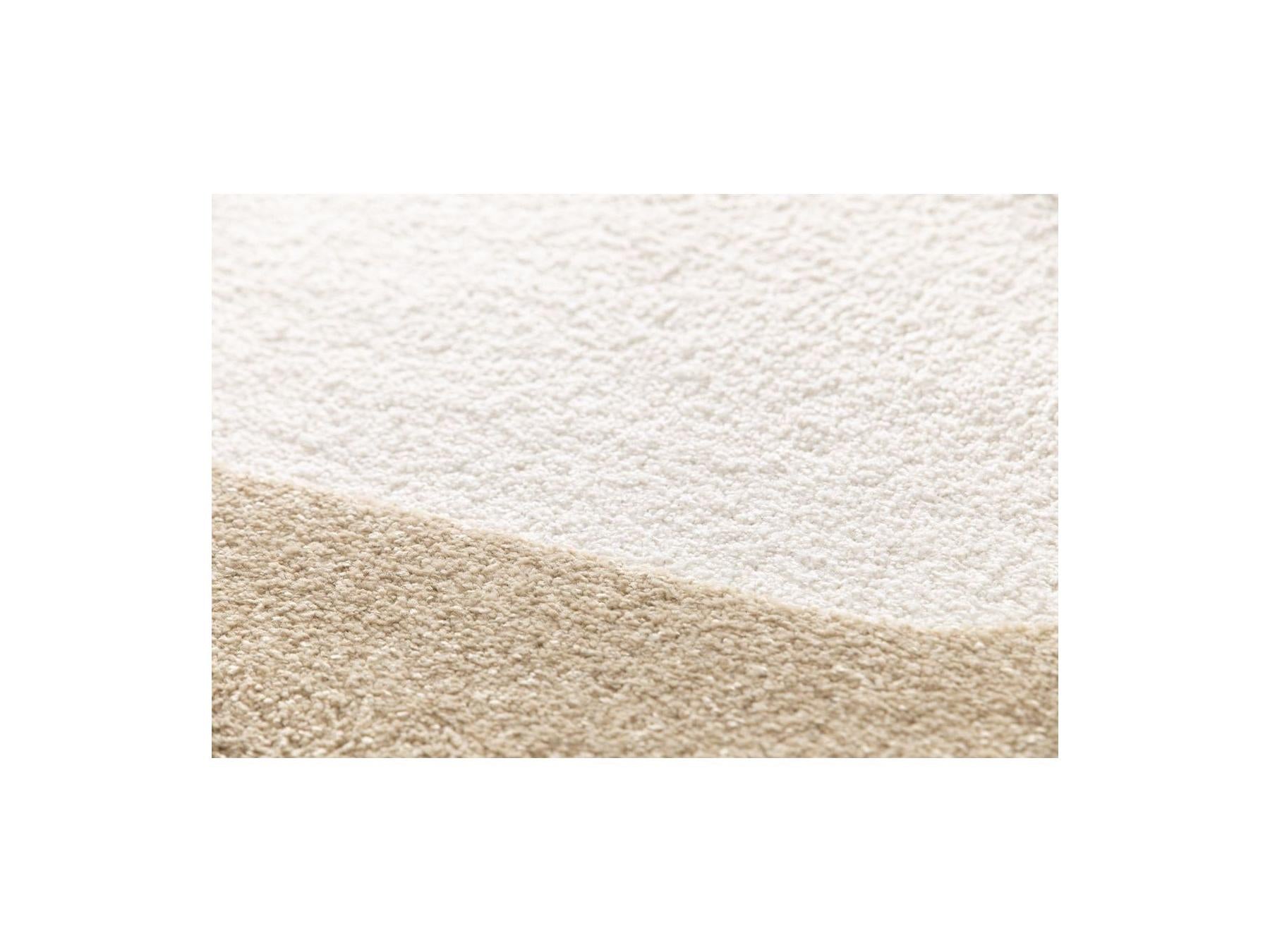 Clotaire - Short Pile Rug - Abstract Pattern - Brown