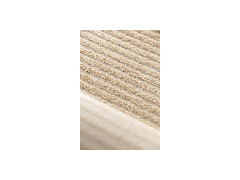 Tapis Poils Courts - Clotaire - Motif Abstrait - Marron