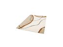 Alfombra Shaggy - Lalou - Estampado abstracto - Beige