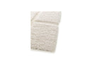Tapis Poils Longs - Marina - Motif Graphique - Ecru