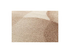 Livio - Tapis Poils Ras - Motif Abstrait - Marron