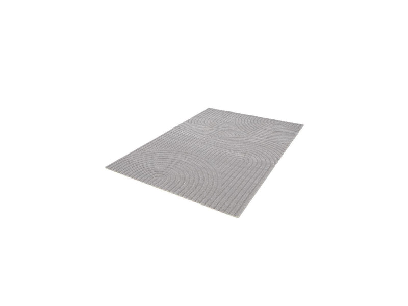 Herve - Alfombra De Pelo Corto - Estampado abstracto - Gris