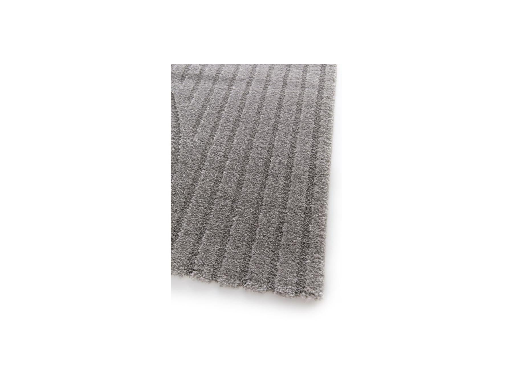 Herve - Alfombra De Pelo Corto - Estampado abstracto - Gris