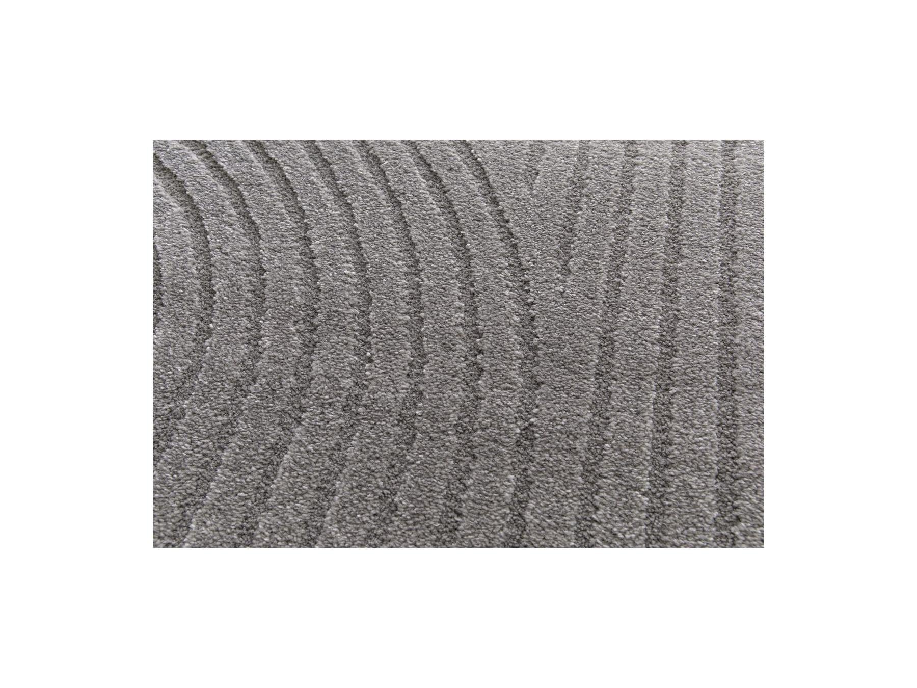 Herve - Alfombra De Pelo Corto - Estampado abstracto - Gris