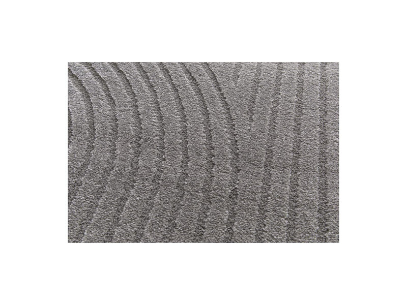 Herve - Alfombra De Pelo Corto - Estampado abstracto - Gris