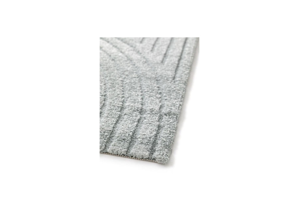 Herve - Short Pile Rug - Abstract Pattern - Blue
