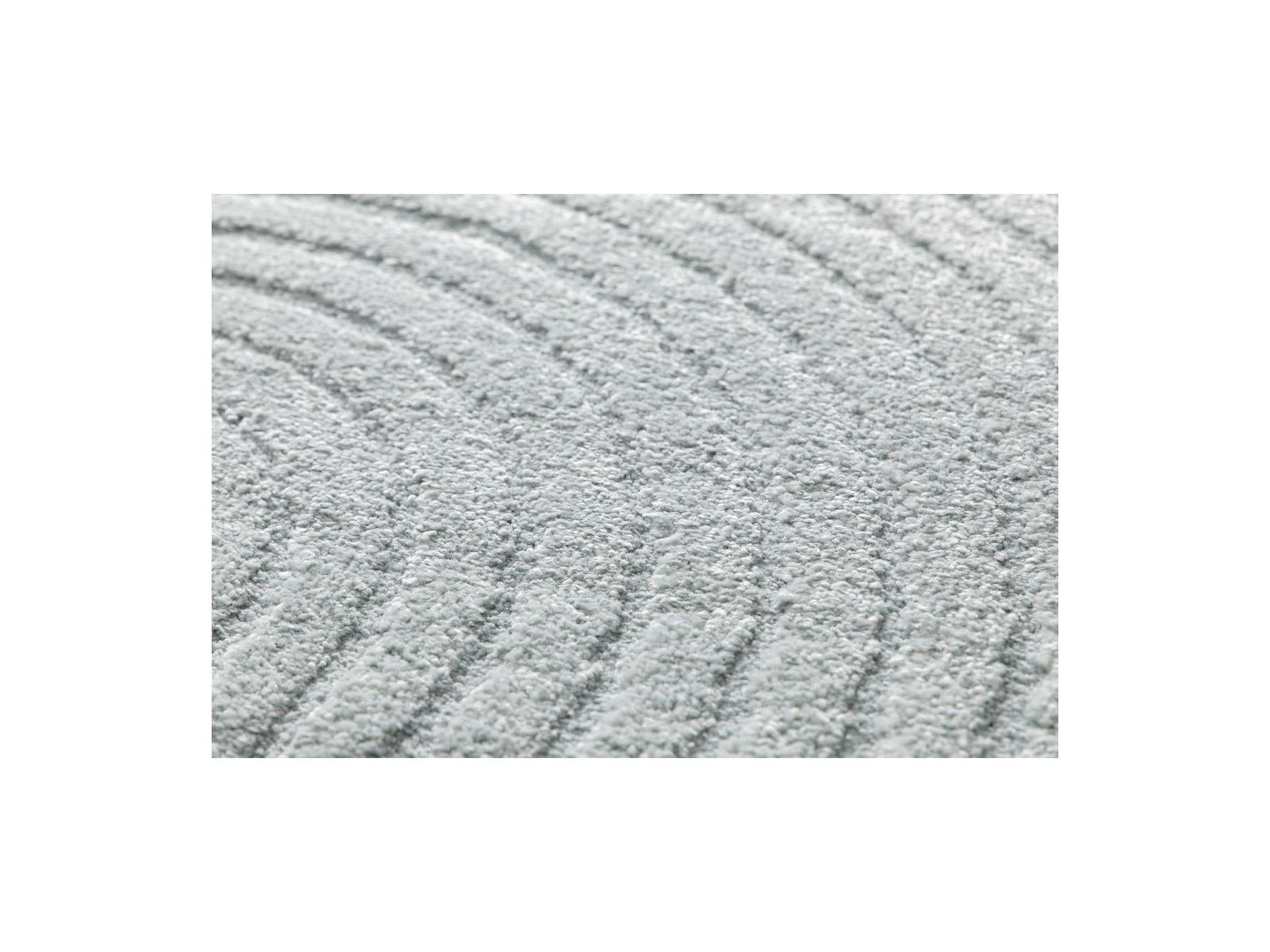 Herve - Short Pile Rug - Abstract Pattern - Blue