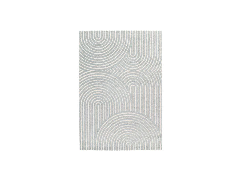 Herve - Alfombra de pelo corto - Estampado abstracto - Bicolor