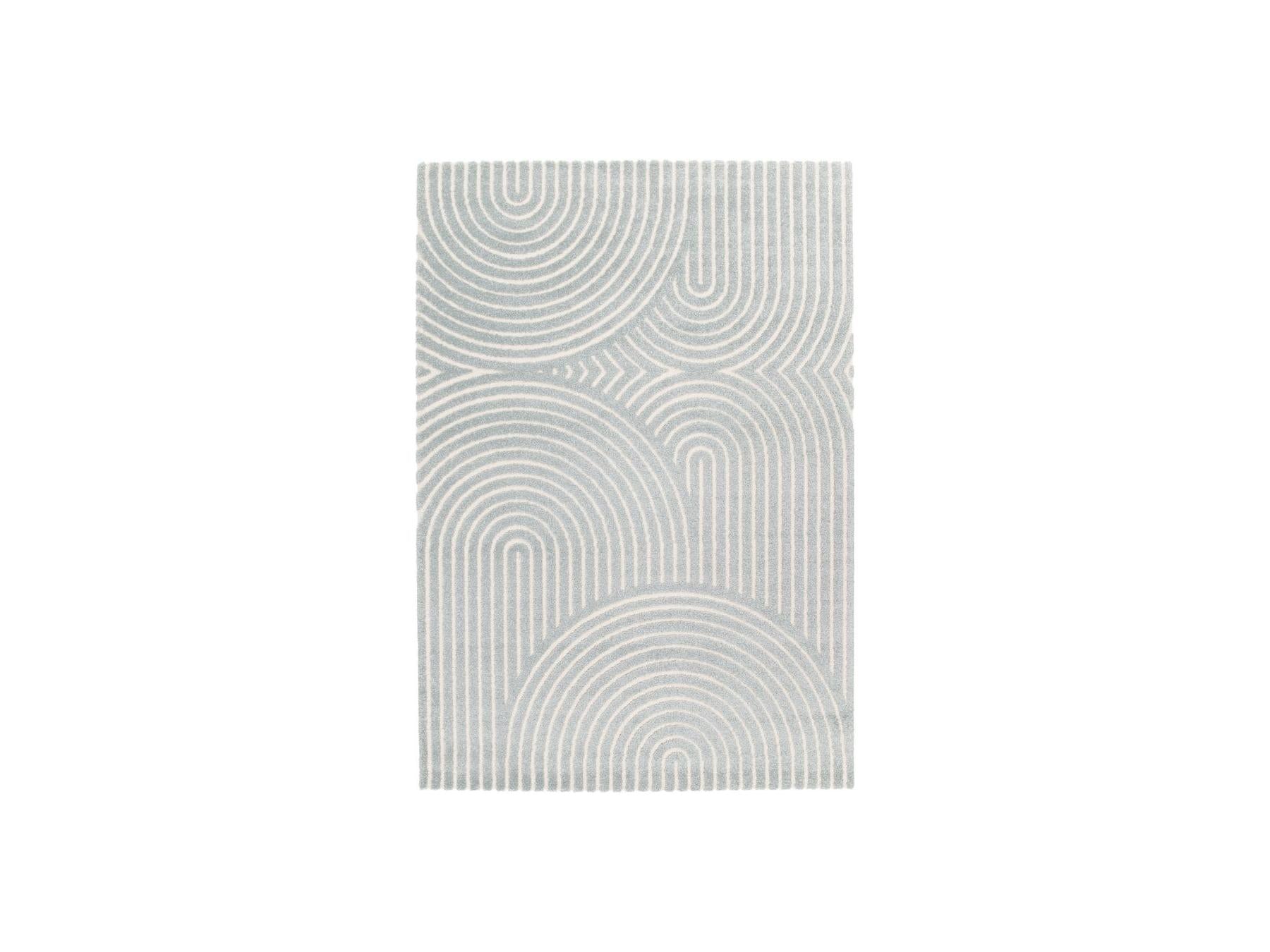 Herve - Alfombra de pelo corto - Estampado abstracto - Bicolor