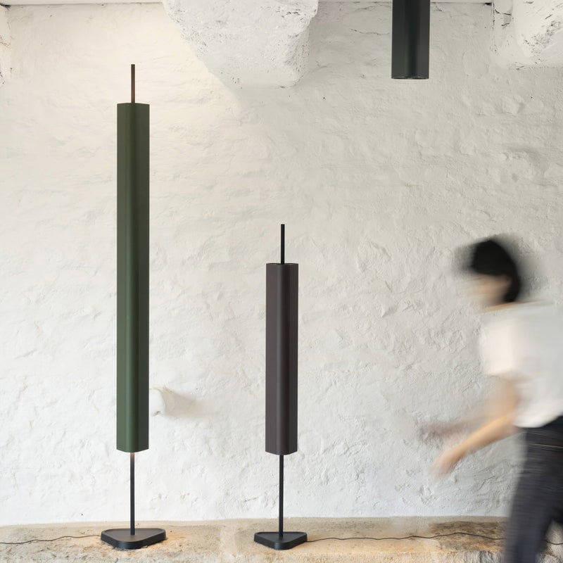 Lampadaire En Aluminium Deep Green Emi - Flos