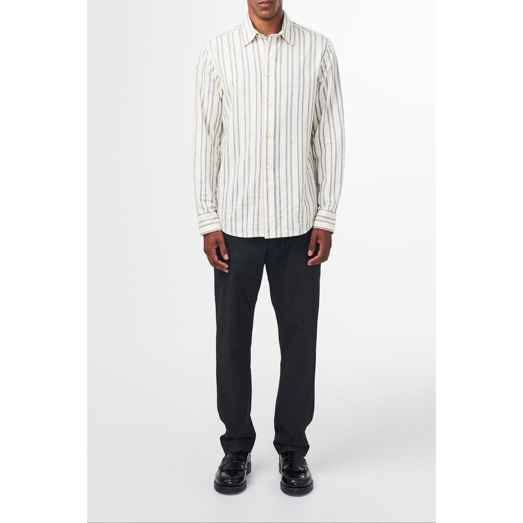 Colby Shirt - Off White Stripe