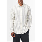 Colby Shirt - Off White Stripe