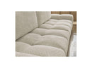 Anakin - 3-Seater Fixed Straight Sofa - Bouclette Fabric - 2 Cushions