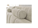 Anakin - 3-Seater Fixed Straight Sofa - Bouclette Fabric - 2 Cushions