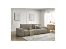 Anakin - 3-Seater Fixed Straight Sofa - Bouclette Fabric - 2 Cushions