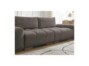 Anakin - 3-Seater Fixed Straight Sofa - Bouclette Fabric - 2 Cushions