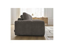 Anakin - 3-Seater Fixed Straight Sofa - Bouclette Fabric - 2 Cushions