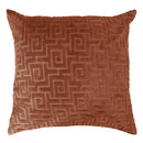 Coussin Garni Greek - Set De 2 - 45x45cm - Rust