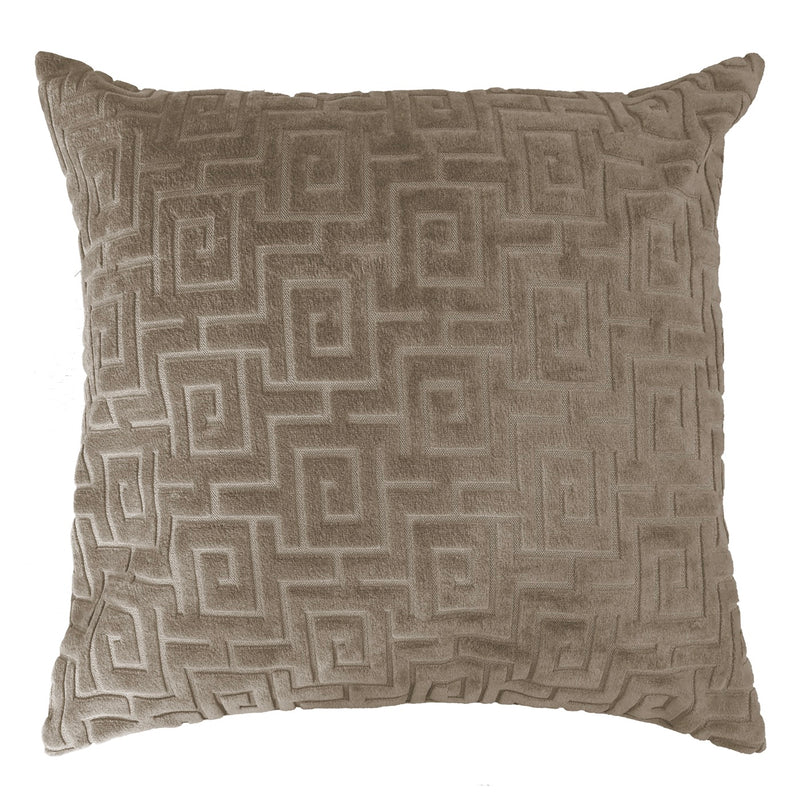 Coussin Garni Greek - Set De 2 - 45x45cm - Taupe