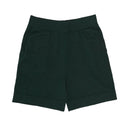 Pantalón corto de algodón orgánico verde intenso etiqueta GOTS - Selección FUB en amaetc.com, concept store ecológico para niños
