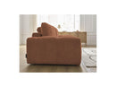 Anakin - 3-Seater Fixed Straight Sofa - Bouclette Fabric - 2 Cushions