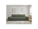 Anakin - 3-Seater Fixed Straight Sofa - Bouclette Fabric - 2 Cushions