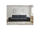 Anakin - 3-Seater Fixed Straight Sofa - Bouclette Fabric - 2 Cushions