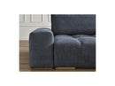 Anakin - 3-Seater Fixed Straight Sofa - Bouclette Fabric - 2 Cushions