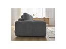 Anakin - 3-Seater Fixed Straight Sofa - Bouclette Fabric - 2 Cushions