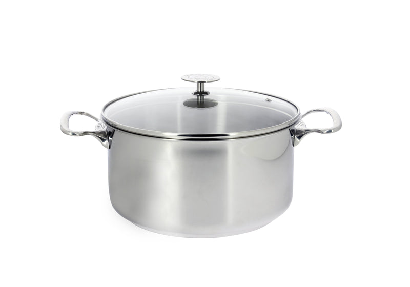 Dutch oven - Stainless steel - 24Cm