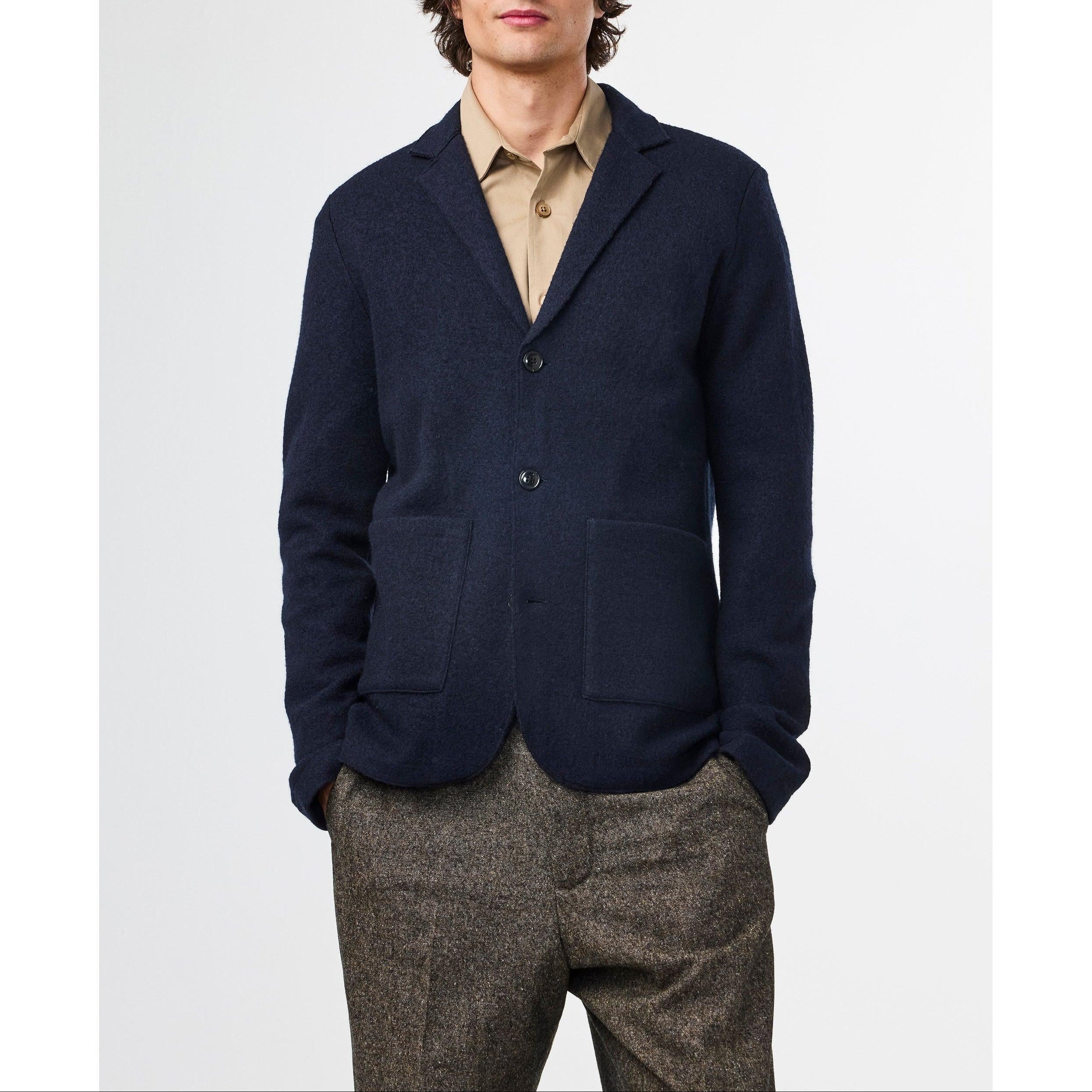 Veste Blazer Boiled 6398 - Navy Blue