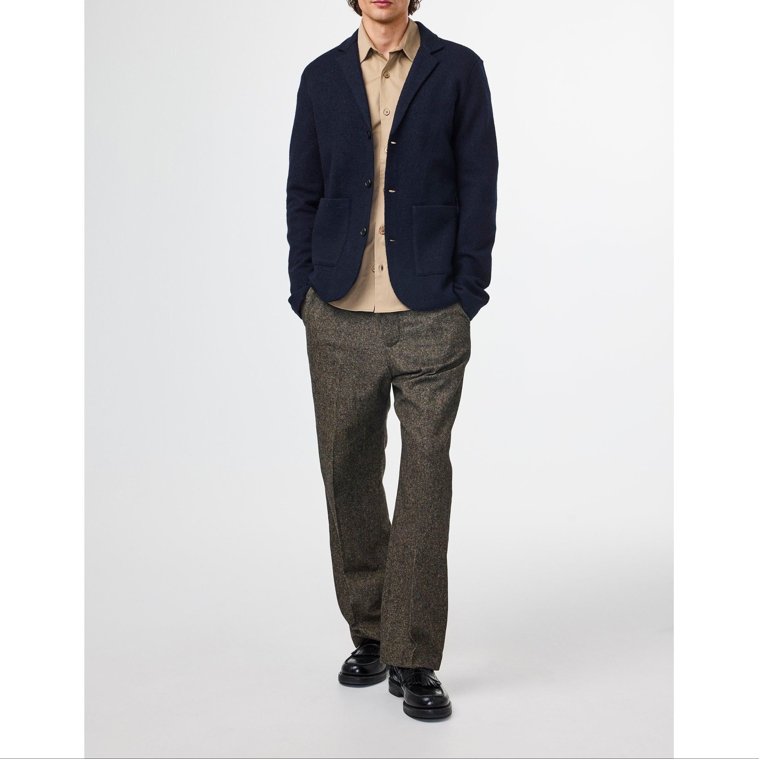 Veste Blazer Boiled 6398 - Navy Blue