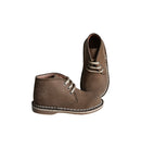 Chaussures Garçon Derbies À Lacets Médéric - Nubuck Taupe - Garçon