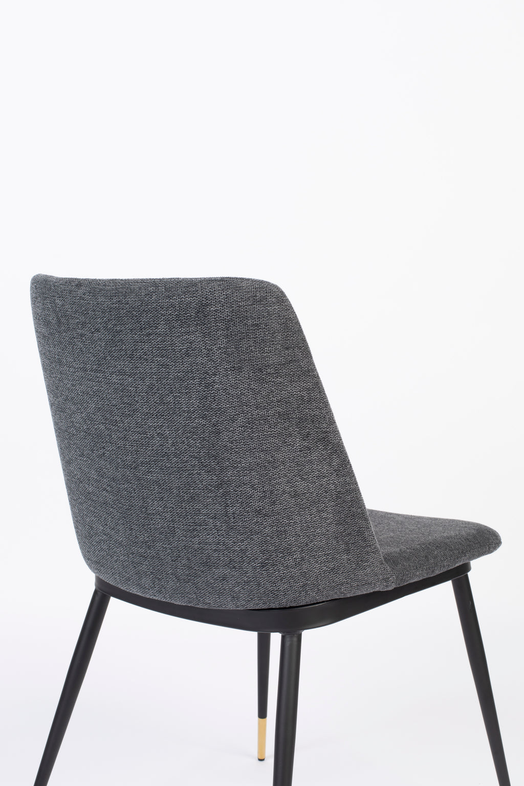Lionel - Dining Room Chair - Fabric - Dark Gray