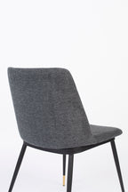 Lionel - Dining Room Chair - Fabric - Dark Gray